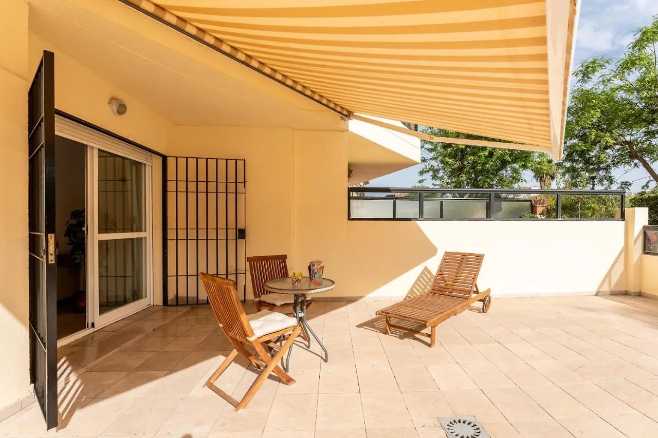 Malagasuite Playamar Terrace And Pool Torremolinos